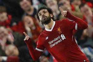 Nor večer v Liverpoolu: Veličastni faraon Salah in 15-minutni mrk domačih