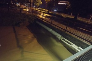 "Najhuje je bilo na Ptujskem": poplavljeni domovi, plazovi, požar zaradi strele po neurju (FOTO in VIDEO)