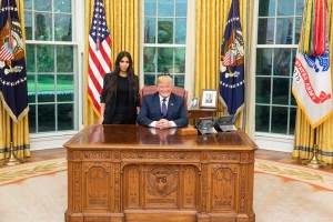 Kim Kardashian pri Trumpu lobirala za podporo zaporniški reformi