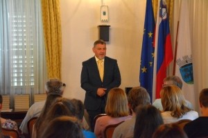 Župan Srečko Ocvirk predstavil načrte na skupni posavski novinarski konferenci