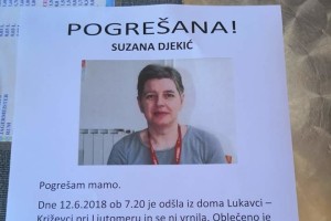 Med iskanjem pogrešane Suzane so v Lukavcih našli žensko truplo