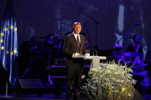 Pahor: Brez samostojne Slovenije ne bi bilo izgledov za boljšo prihodnost (FOTOGALERIJA)