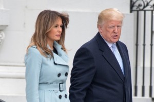 Trump naj bi dobil napad "ihtave jeze", ker je Melania gledala "lažne novice" CNN