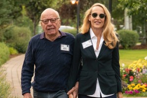 Razvpiti medijski mogul Rupert Murdoch in manekenka Jerry Hall se ločujeta