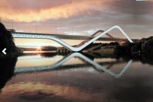 FOTO: Kakšen bo novi most čez Krko?