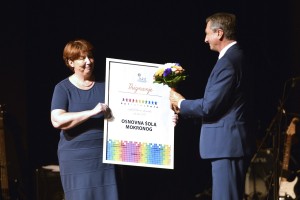 FOTO: Naziv Kulturna šola leta 2018 gre OŠ Mokronog