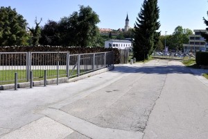 FOTO: Začetek rekonstrukcije ceste na Drski