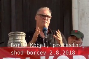 Nezaslišano: Hujskaški Boris Kobal je pozival h "konkretni akciji" in onesposobitvi Dežmana in Možine  (VIDEO)