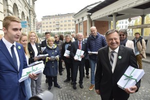 Jure Zdovc in Magnifico podprla Jankovića pri kandidaturi za župana (FOTO)