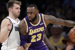 LeBron James je Luko Dončića uvrstil med najboljše košarkarje sveta, s katerimi bi rad igral