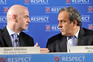 Infantino zanika, da bi bogatim klubom arabskih šejkov gledal skozi prste