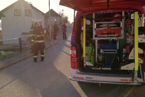 Brežiški gasilci rešili opečenega stanovalca