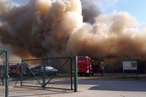 VIDEO: Škoda v požaru na Sevnem naj bi dosegla milijon evrov