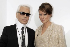 Oboževalka Melania se je poklonila umrlemu geniju: Pogrešali te bomo Karl