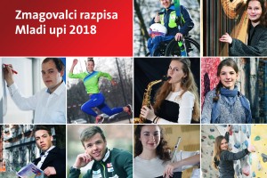 Mladi upi 2019: Znana je trinajsterica mladih talentov iz vrst umetnosti, znanosti in (para)športa