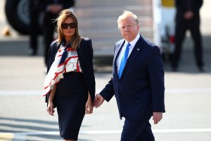 Trump je besnel: Revica Melania se je zaradi lažnivih medijev prestrašila, da me je zadela kap