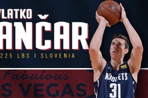 Še en Slovenec gre v NBA: Vlatko Čančar sklenil pogodbo z Denverjem