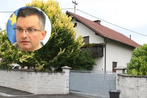 Eksplozija v bližini doma Marjana Šarca: v premierjevi Šmarci sta neznanca odvrgla pirotehnično sredstvo