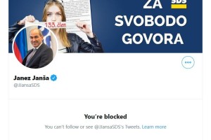 Janez Janša užaljen, ker ga Marjan Šarec blokira na tviterju, sam pa blokira novinarja Reporterja