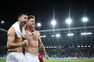 Stožice so eksplodirale: Verbič v izdihljajih tekme zadel za zmago