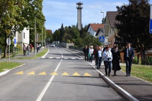 FOTO: Namenu predali obnovljeno Cankarjevo ulico v Krškem