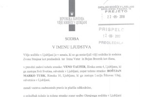 Opravičilo Boštjana M. Turka Venu Tauferju