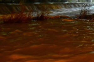 Neurje v Ljubljani lomilo drevesa, podvoze je zalilo