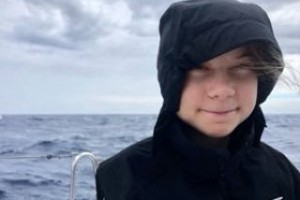 Greta Thunberg z zamudo le priplula v Evropo