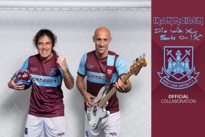 Metalci Iron Maiden so novi sponzor West Ham Uniteda