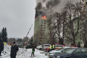 Na Slovaškem sedem mrtvih v eksploziji plina v stolpnici