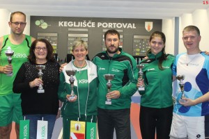 FOTO: Alenka in Marko klubska prvaka