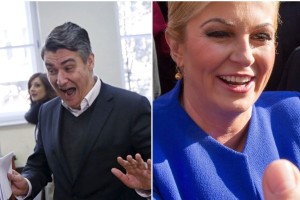 Hrvati izbirajo: predsednik Zoran ali predsednica Kolinda?