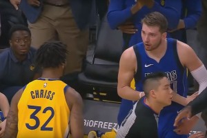 Luka Dončič se ne da: z grobijani se je pripravljen celo zravsati ! (VIDEO)