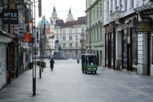 Trgovci v centru Ljubljane obupani: epidemija jih je spravila na rob obstoja