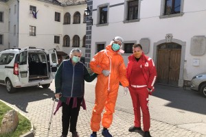 AVDIO: Krka ob enih -  Tudi prostovoljci Rdečega križa v Krškem in v Metliki aktivno pomagajo občanom