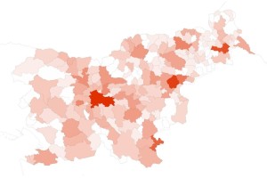 To je šest občin, v katerih so zabeležili nove okužbe (TABELA)