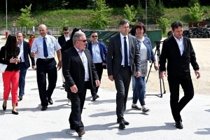 AVDIO&FOTO: Minister Vizjak obljubil podporo pomembnim novomeškim projektom