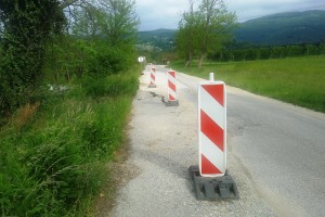 FOTO: Z obnovo ceste do večje varnosti
