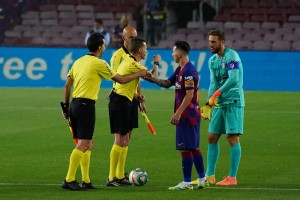 Jan Oblak in soigralci pokvarili načrte Messiju in Barceloni