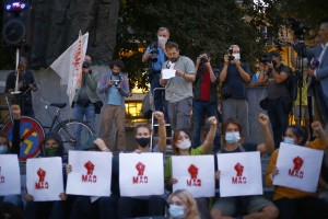 Protestnik Jaša Jenull: Že 20 petkov smo na ulicah, pa vlada še ni odstopila (FOTO)