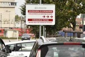 KORONAVIRUS: V nedeljo ob 1034 testih 75 okužb, en bolnik je umrl