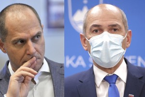 Janša proti Damijanu: zmagovalec spopada bo v letu 2021 vodil Evropo