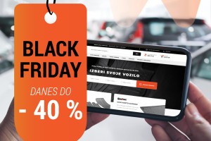 Pozor, BLACK FRIDAY tudi do -40%! Primerno samo za avtomobilske navdušence