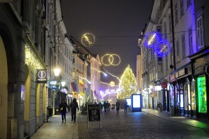 Po Sloveniji zagorele praznične luči