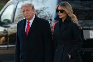 Melania je Trumpa spravila v slabo voljo: ima zato pokvarjeno novo leto?