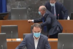 Potres: krška nuklearka preventivno ustavljena, poslanci bežali iz dvorane DZ (VIDEO)