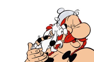 Ne Asterix ampak Obelixov pes Kužifix bo dobil svojo serijo