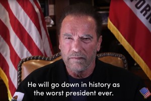 Schwarzenegger: "V sredo je bila tu, v Ameriki, kristalna noč"