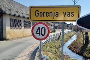 Večja prometna varnost v Gorenji vasi in Žabjeku pri Višnji Gori