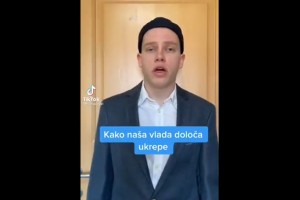 Imitator Janše o zapiranju regij: Krivi so žabarji! Zdrž'te še malo! (VIDEO)